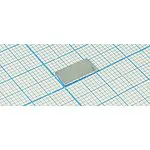 Магнит 10,0x 5,0x 1, параллелепипед, Ni, класс N35