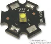 REBEL-STAR-ES-CW200, Светодиод, плата звезда, Холодный Белый, Винт