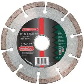 Диск алм. METABO PROMOTION 624310000 Ф230х22мм сегментный универсальный