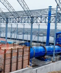 Барабанная сушилка для угольного шлама