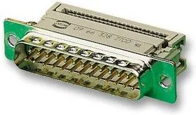 09 66 328 7700, Разъем D Sub, DB25, Standard, Штекер, Серия D Tin And Dimple, 25 контакт(-ов), DB, IDC / IDT