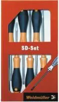 SD Set S2.5-5.5/PH1/2, Набор отверток, 6шт