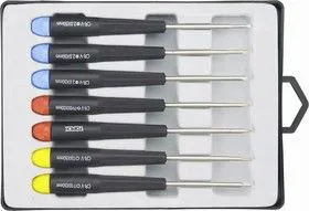 39D552, Набор отвертки прецизионные, CrV, 7 шт.