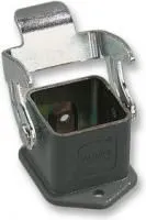 0920 003 0320, Разъем для тяжелых условий, вертикальный, Base, Bulkhead Mount, Корпус из PC (Поликарбоната)