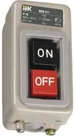 Выключатель ВКИ-211 6А 230/400В IP40 ИЭК KVK10-06-3