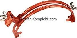 GL-11565A, GALMAR Зажим на конек для крепления токоотвода (высота до 30 мм, оцинк. сталь с покраской)