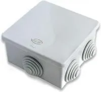 Коробка распр. ОП 80х80х40 IP54 сер. ГУСИ С3В86 Евро