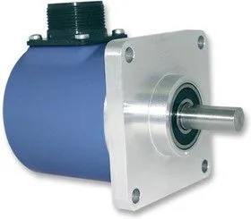 WDG 63Q-2048-ABN-R30-K3, Инкрементный поворотный энкодер, квадратный, 2048 импульсов, инвертированный HTL, IP67, 2м кабель