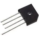 KBU1004, выпрямительный диодный мост, 400В, 10А [KBU] = KBU1010