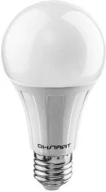 Лампа светодиодная 61 159 OLL-A60-20-230-6.5K-E27 грушевидная ОНЛАЙТ 61159