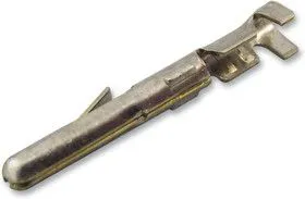 163558-2, Контакт, Штырь, Обжим, Коммерческими разъемами MATE-N-LOK, 18 AWG, 22 AWG