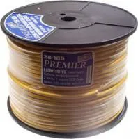 LCM-10 YE, Кабель микр., 2 жилы, 1 экран, D=6.00мм, желтый