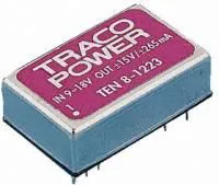 TEN 8-1223, DC/DC преобразователь, 8Вт, вход 9-18В, выход 15,-15В/265мA