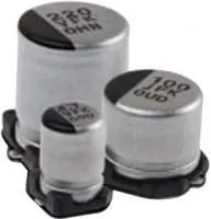 AFK107M16D16T-F, ALUMINUM ELECTROLYTIC CAPACITOR, 100uF, 16V, 20%, SMD