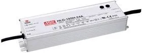 HLG-185H-20A, AC/DC LED, 185Вт, IP65, 20В/9.3А, блок питания для светодиодного освещения