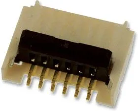 503480-2600, FFC / FPC разъем, 0.5 мм, 26 контакт(-ов), Гнездо, Easy-On 503480 Series, Поверхностный Монтаж