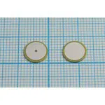 Ультразвуковой пьезоэлемент диск 8x 0.5мм, частота 250кГц; пэу 8 x 0,5диск250кГц\PZT PZT_d8x_0,5TVOISE