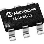 MCP4012T-202E/CH, Digital Potentiometer 2.1kOhm 64POS Volatile Linear Automotive AEC-Q100 6-Pin SOT-23 T/R