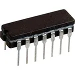 КМ155ЛА3 (199* г), 4 логических элемента "2И-НЕ" [CDIP14]