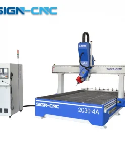 Фрезерный станок с ЧПУ с автоматической сменой инструментов, SIGN-2030ATC-4A