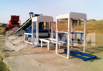 Формовочная машина блока, QT4-15