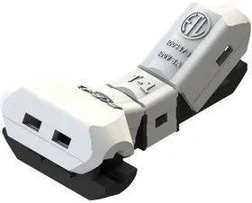 MCT001141S, WIRE CONNECTOR, 24-20AWG, T TYPE, WHITE