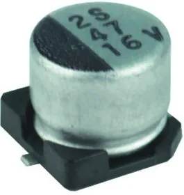 337AXZ025M, ALUMINUM ELECTROLYTIC CAPACITOR 330UF 25V 20%, SMD