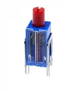 SJ-B red, аттенюатор 20дБ 75Ом вертикальной установки, красный