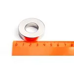 Неодимовый магнит кольцо 40х20х10 мм