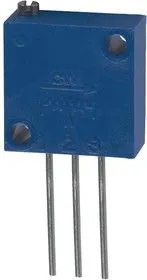 3250W-1-103, TRIMMER POTENTIOMETER, 10KOHM 25TURN THROUGH HOLE