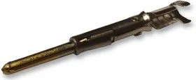 SM16M11S18, Контакт круглого разъема, штампованный, Серия Trim Trio, Штырь, Обжим, 16 AWG, 18 AWG