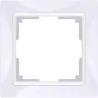 WL03-Frame-01/ Рамка на 1 пост (белый, basic)