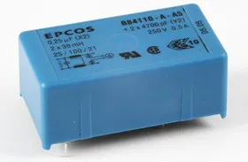 B84110-A-A5, 2x0.5 A, 250 В, Сетевой фильтр