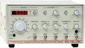 АКИП-3414/1, Генератор сигналов специальной формы