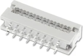 09 18 110 9622, Разъем типа провод-плата, проходной, 2.54 мм, 10 контакт(-ов), Штыревой Разъем, Серия SEK 18