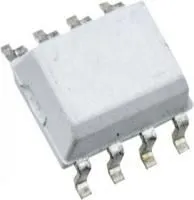 6N137SDM, Оптопара высокоскоростная 10 Мбит/с логическими уровнями на выходе [SMD-8]