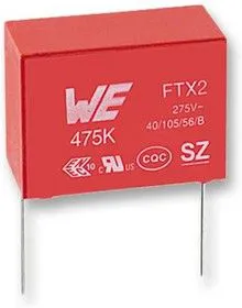 890324025015, Конденсатор Безопасности, 82000 пФ, Серия WCAP-FTX2, Metallized PP