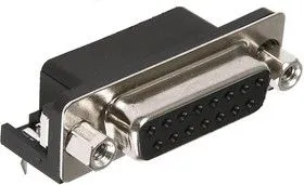 DRB-15FA (DS1037-15F), Розетка 15 pin на плату 7.2мм