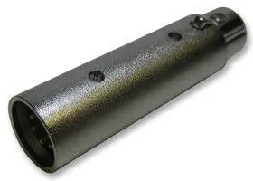 555-11913, XLR DMX ADAPTOR, 5POS PLUG-3POS RCPT