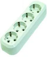 Колодка удлинителя 4-м с заземл. Makel MGP 151