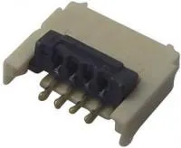 USB3065-30-00-A, Разъем USB, Micro USB Типа B, USB 2.0, Гнездо, 5 вывод(-ов), Поверхностный Монтаж, Прямой Угол