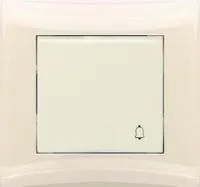 V01-12-Z11-S (Выключатель кноп. (крем), в сб. Magenta)