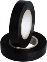 09-2606, Изолента ПВХ 15 мм х 20 м, черная, упаковка 10 роликов