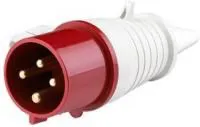 Вилка эл. каб. 32А 3P+E+N 380В тип. роз. 025 IP44 DEKraft 26006DEK