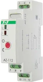 Фотореле AZ-112 (выносной герметичный фотодатчик монтаж на DIN-рейке 1 модуль 230В 16А) F&F EA01.001.013
