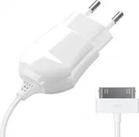 23124, Зарядное устройство Deppa СЗУ 30-pin для Apple 1A, белый, Deppa