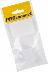 03-0032-9, Переходник телефонный , гнездо 6Р-4С (RJ-11) - 2 гнезда 6Р-4С (RJ-11), пакет БОПП