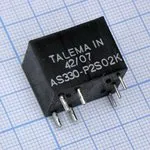 AS-330, (тип 2 �-15A, 1:50СТ, 20-200kHz, 2об/2об), Датчик тока, 0-15A, 1:50СТ, 20-200kHz, 2об/2об