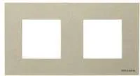 Рамка 2-м 4мод. Zenit шампань ABB 2CLA227200N1901