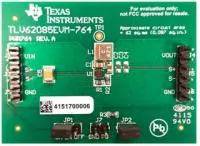 TLV62085EVM-764, Оценочная плата для синхронного понижающего преобразователя 3A в 7-выводном QFN, 2x2мм